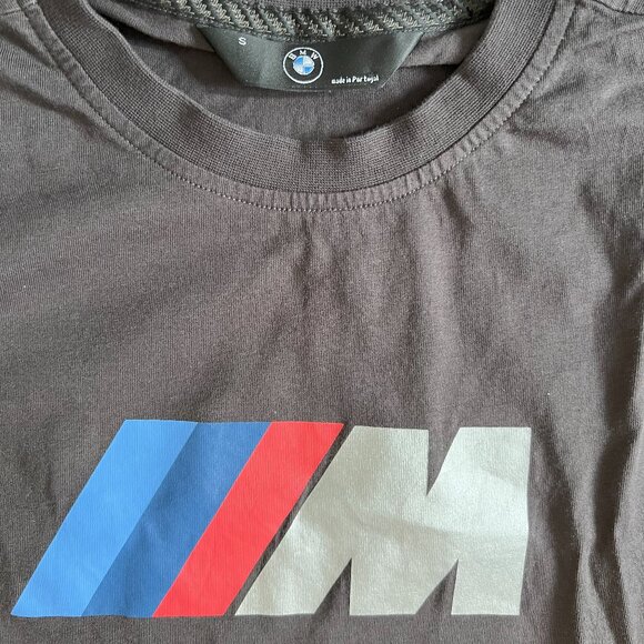 BMW Motorsport Dark Grey T-Shirt - Size Small - Picture 2 of 2